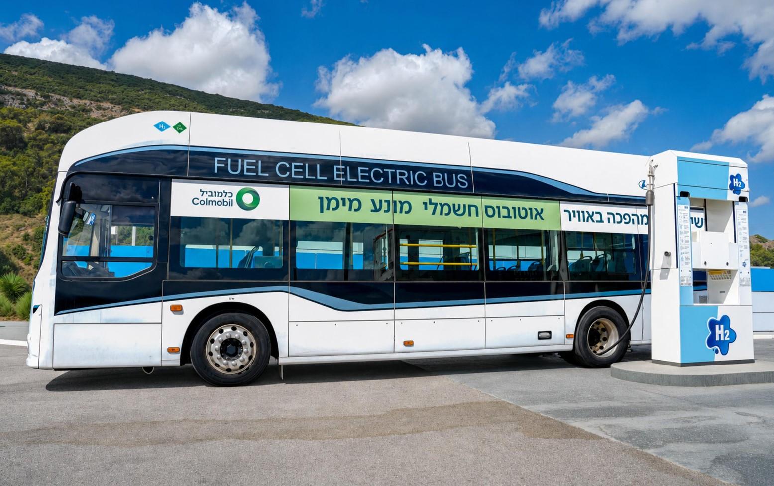 כלמוביל חושפת בישראל את אוטובוס המימן Hyundai ELEC CITY Fuel Cell עם טווח של עד 550 ק"מ ותדלוק מהיר של כ-15 דקות